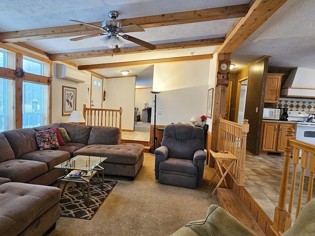 Living Room With Mini Split