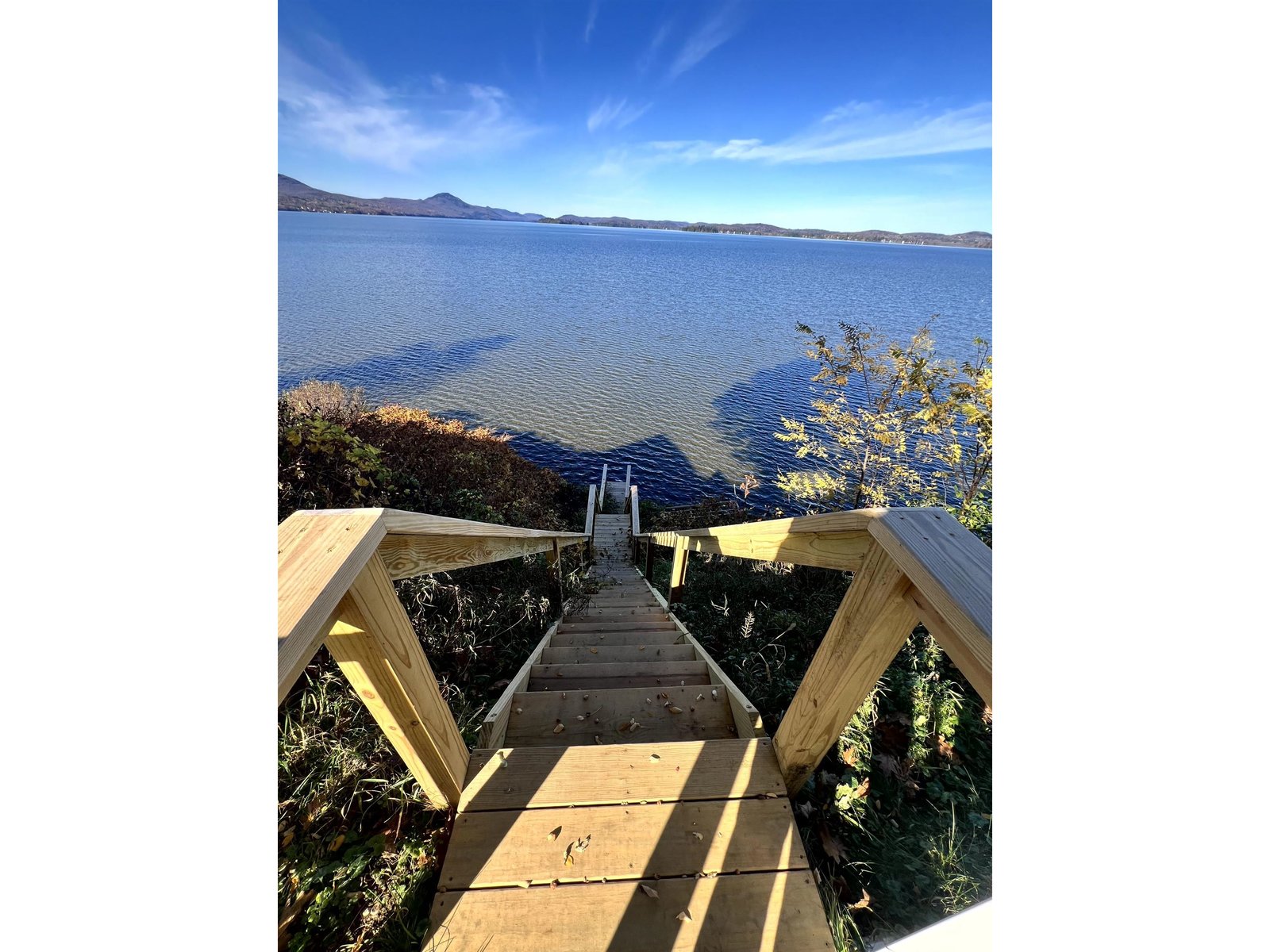 Stairs to dock