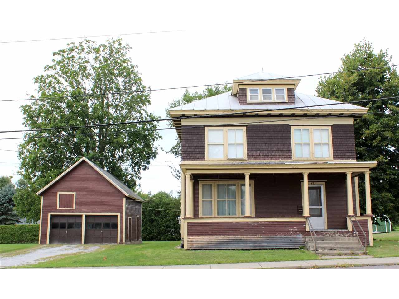 435 Pleasant Street Enosburg, Vermont Sold in 2018