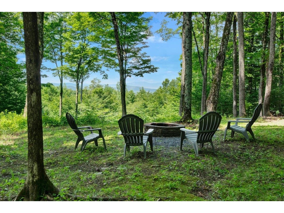 Fire Pit with Mnt View