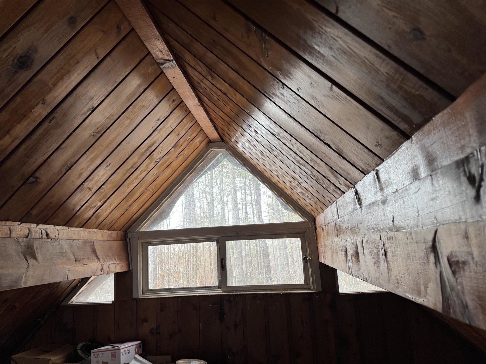 Loft in small house