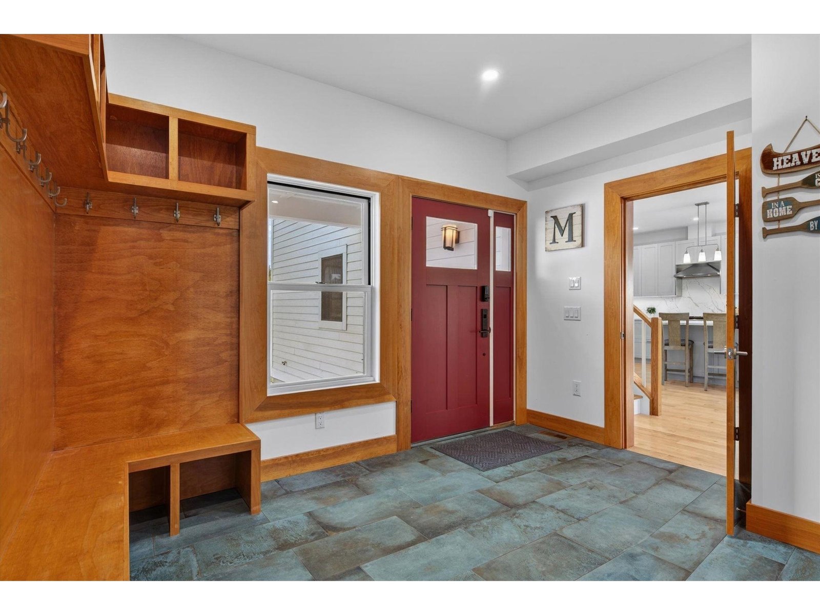 Mud Room with Built ins