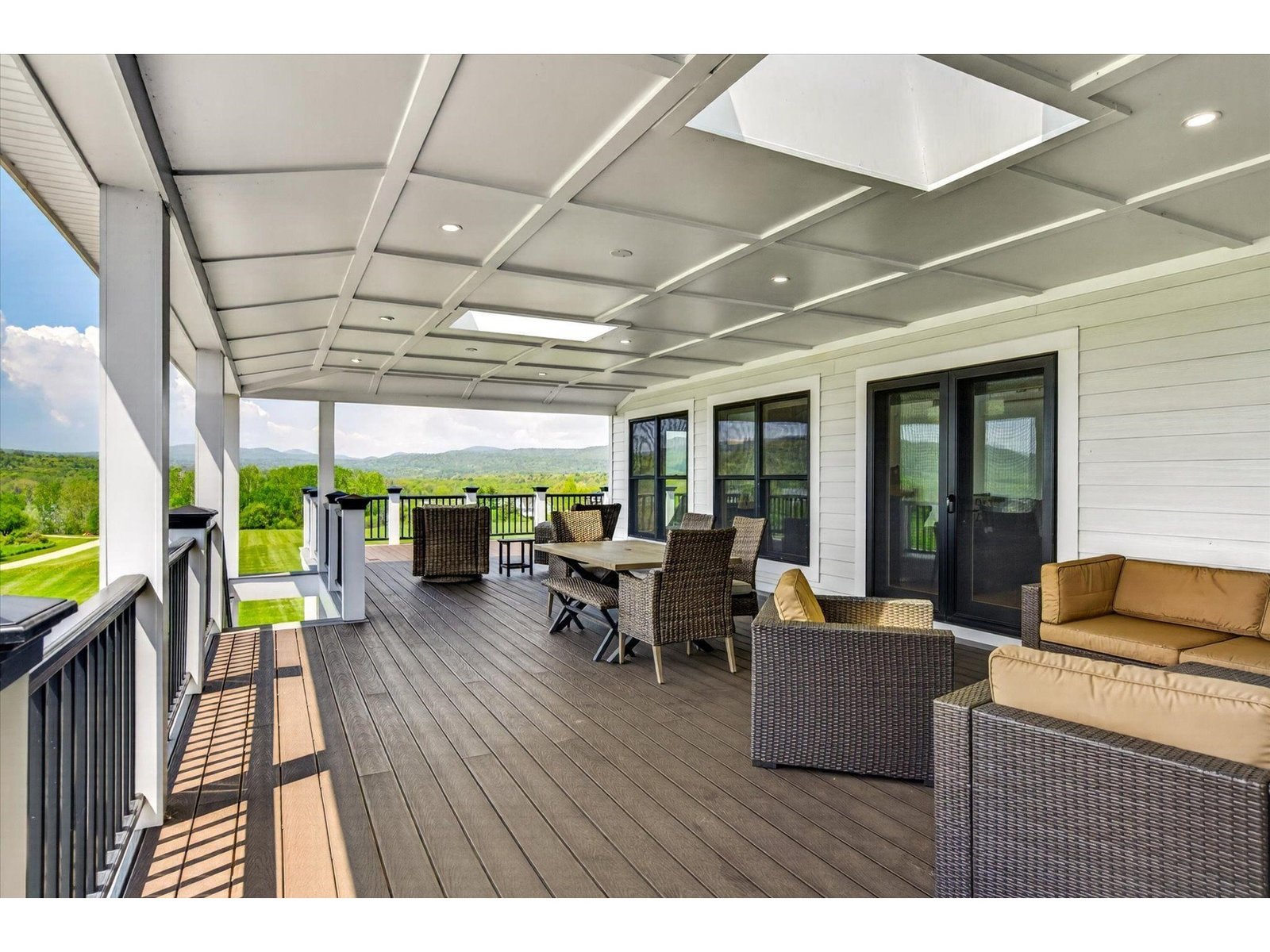Covered Porch with Trex Decking