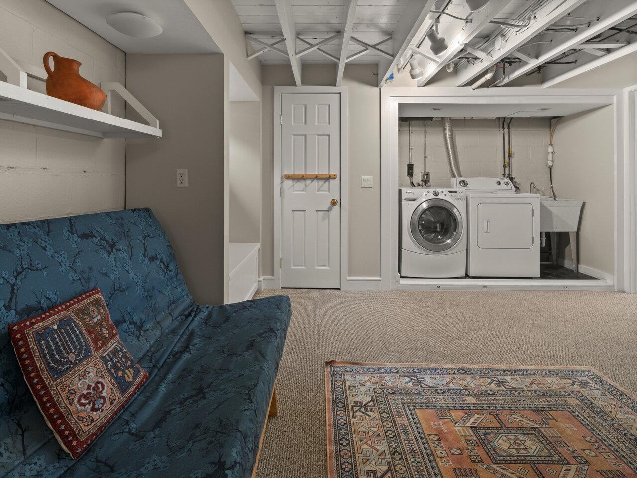 Laundry Area in Basement