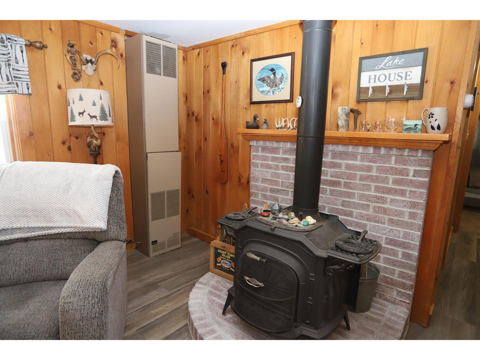 Propane Furnace and Woodstove