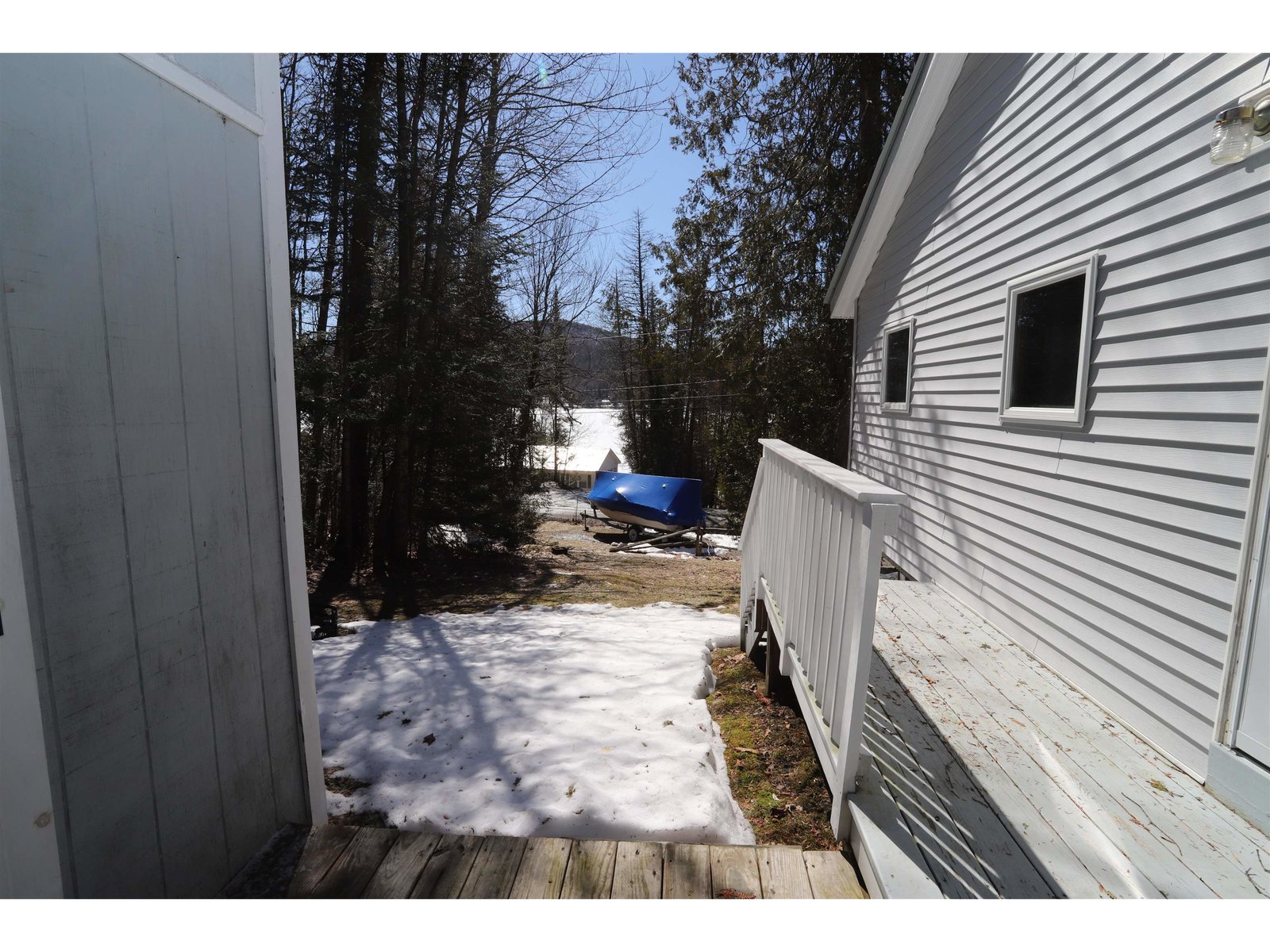 Lake View from the shed/studio