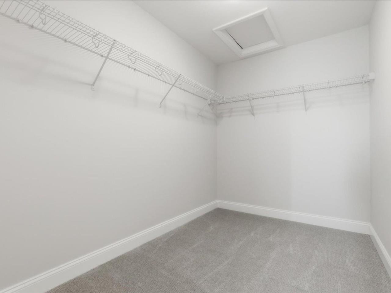 Spacious Walk-in Closet