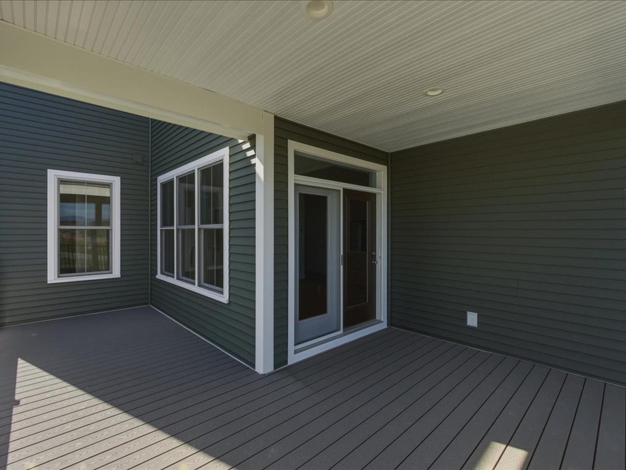 Open and Covered Porch