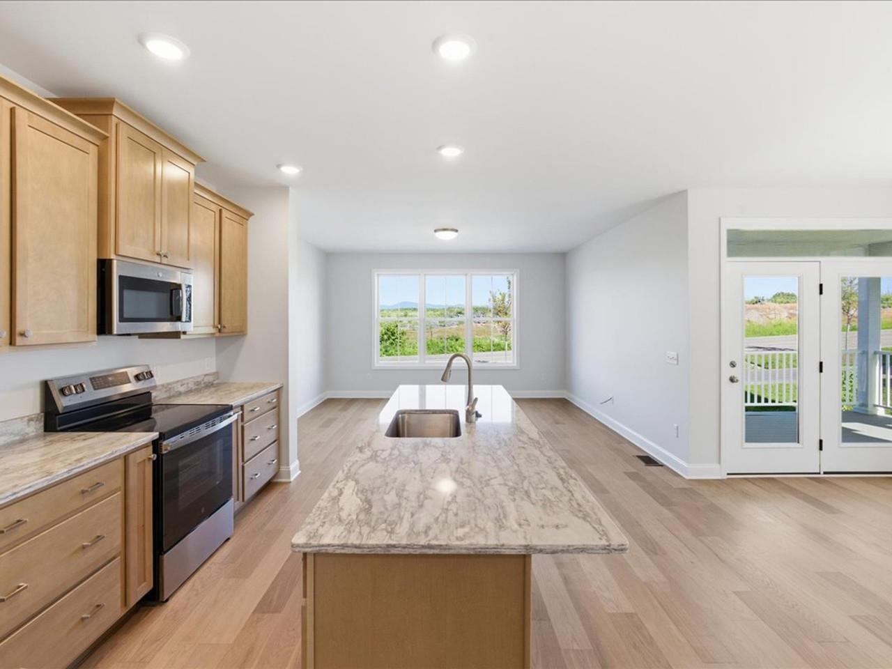 Open Kitchen with Island