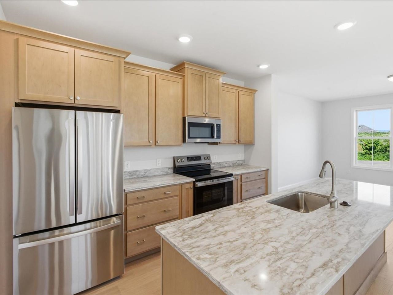 Stainless & Quartz Kitchen