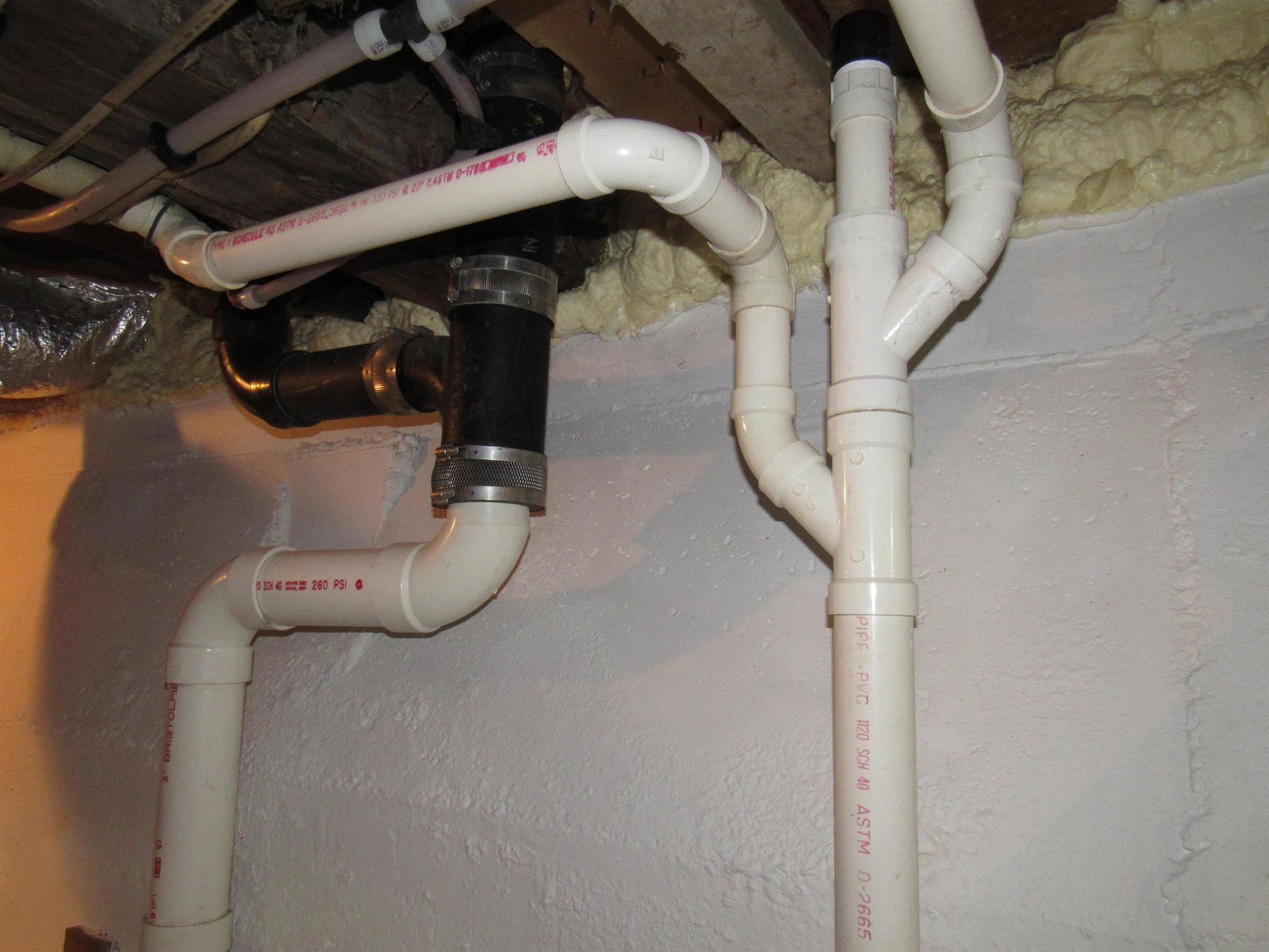 Up-Dated Plumbing & Spray Foam Sill Plates