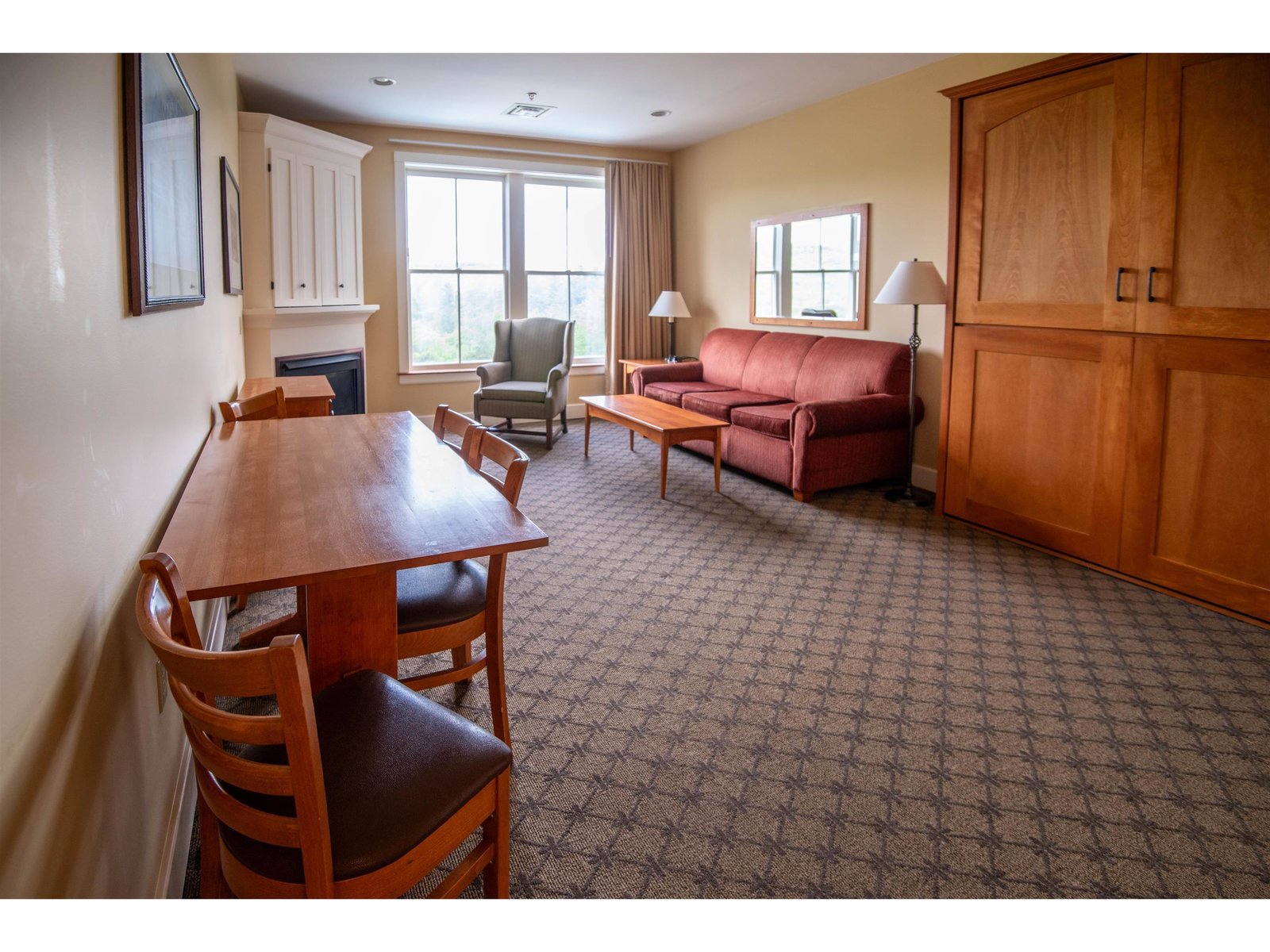 Living Area w/ Murphy bed