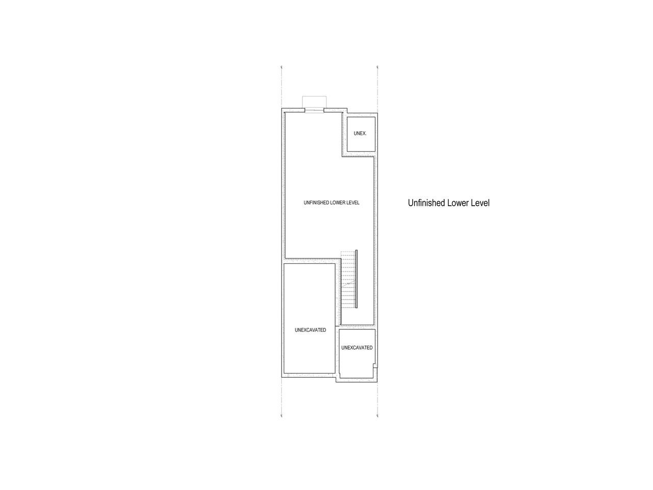 Unfinished Basement w/Egress