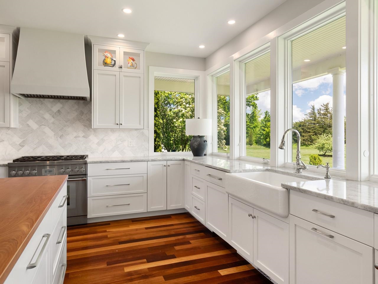 Bright Kitchen Corner