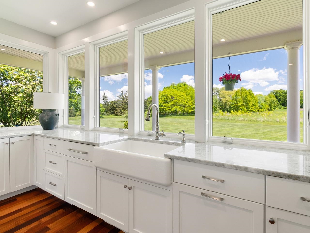 Kitchen with Panoramic Views