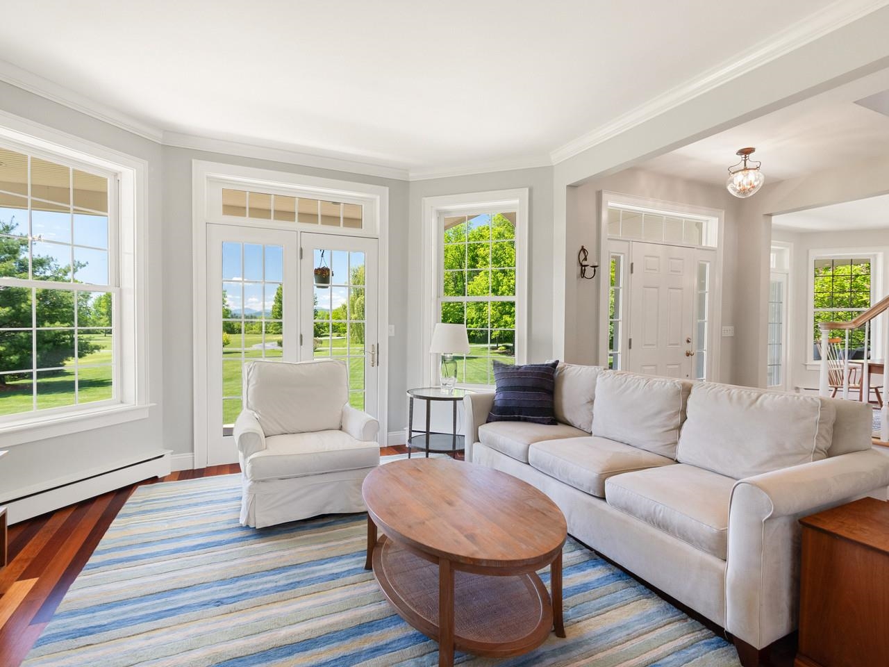 Bright Living Room View