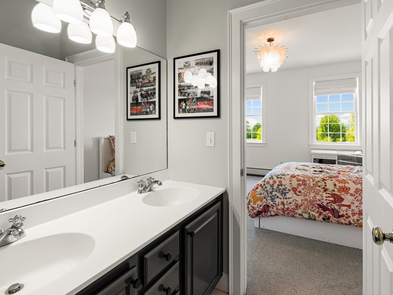Double Vanity Bath Entry