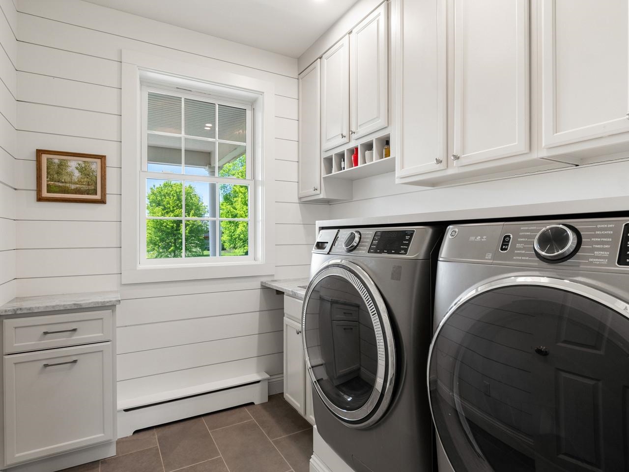 Mudroom with Custom Cabinetry