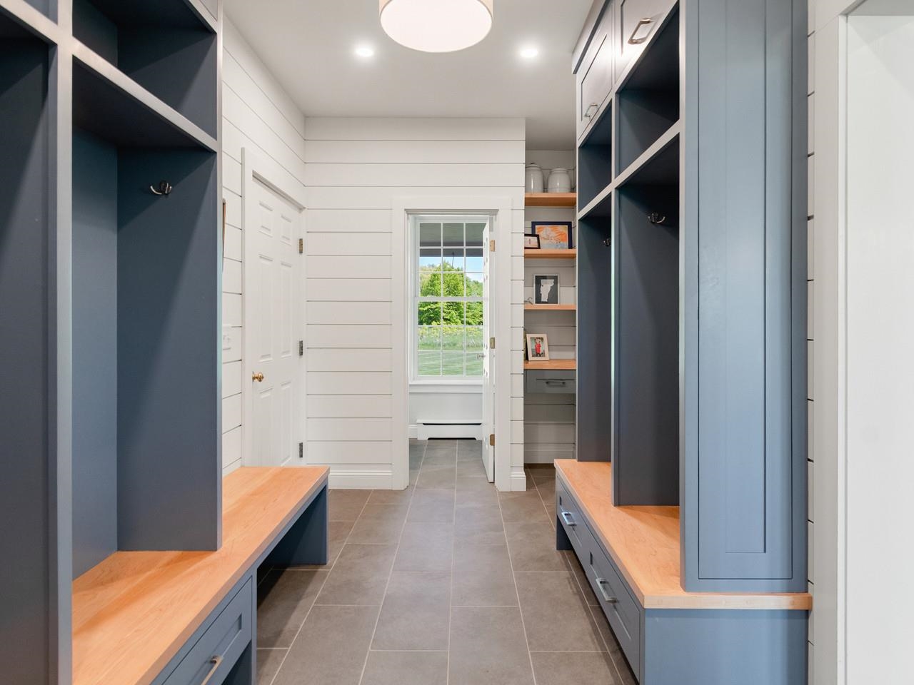 Mudroom with Ample Built-ins