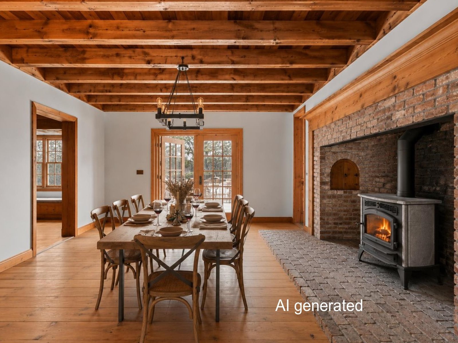 Large entertaining space