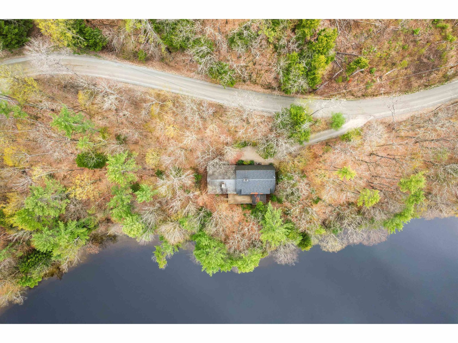 Arial of homesite, along Lower Waterford Road