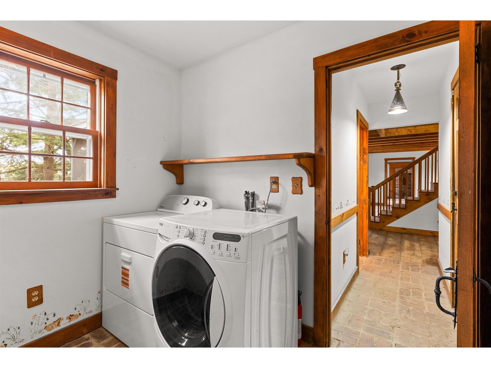 First floor laundry
