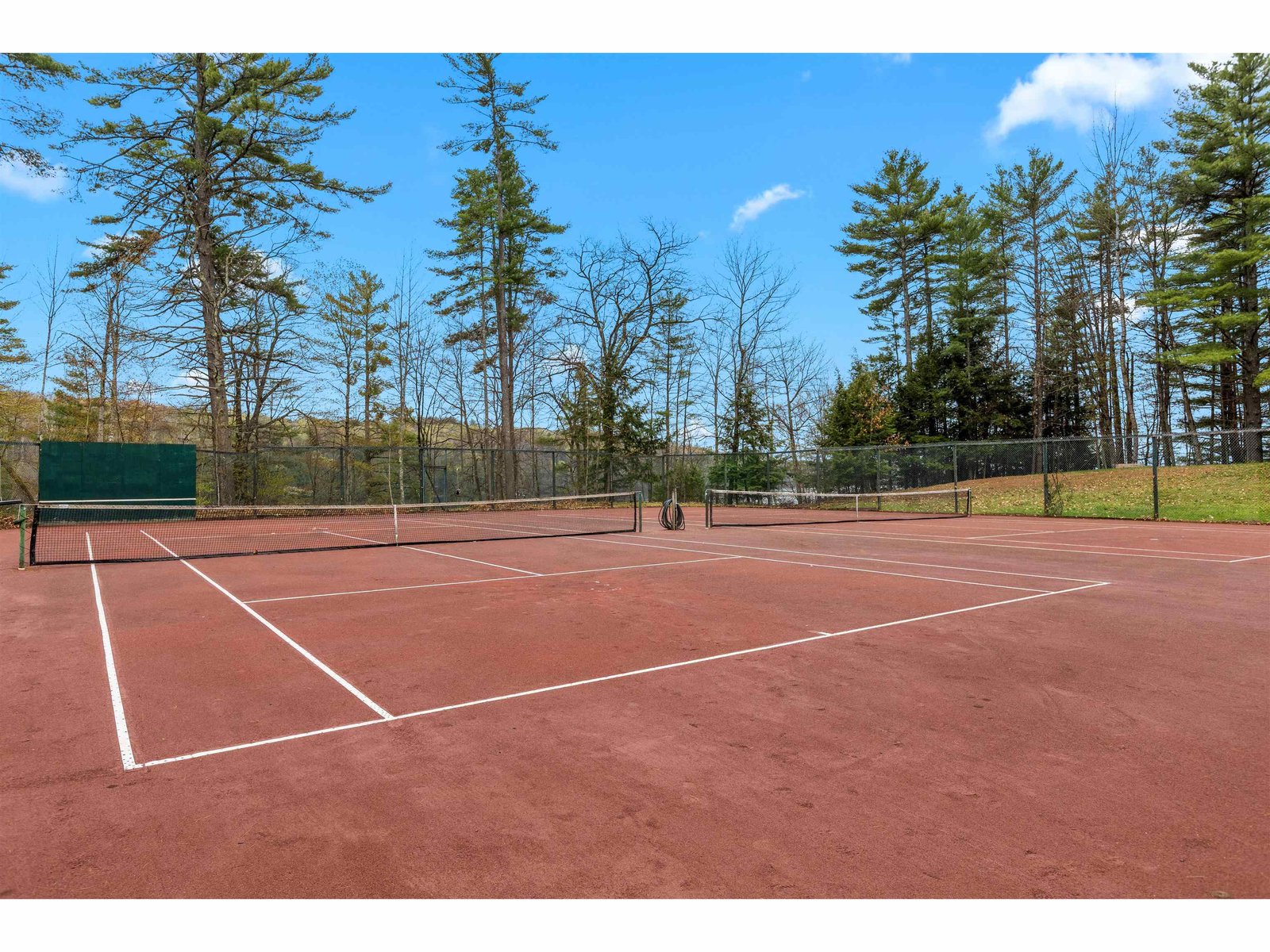Tennis and pickle ball at clubhouse