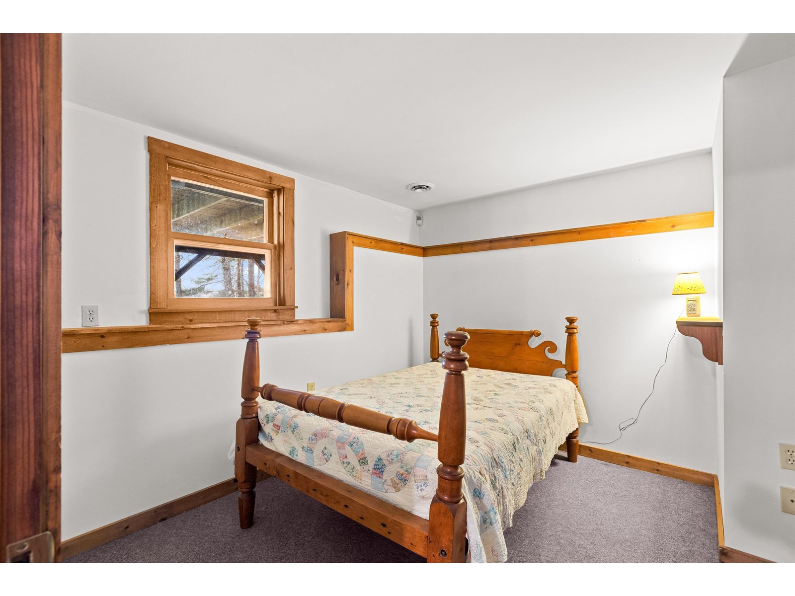 Basement bedroom space