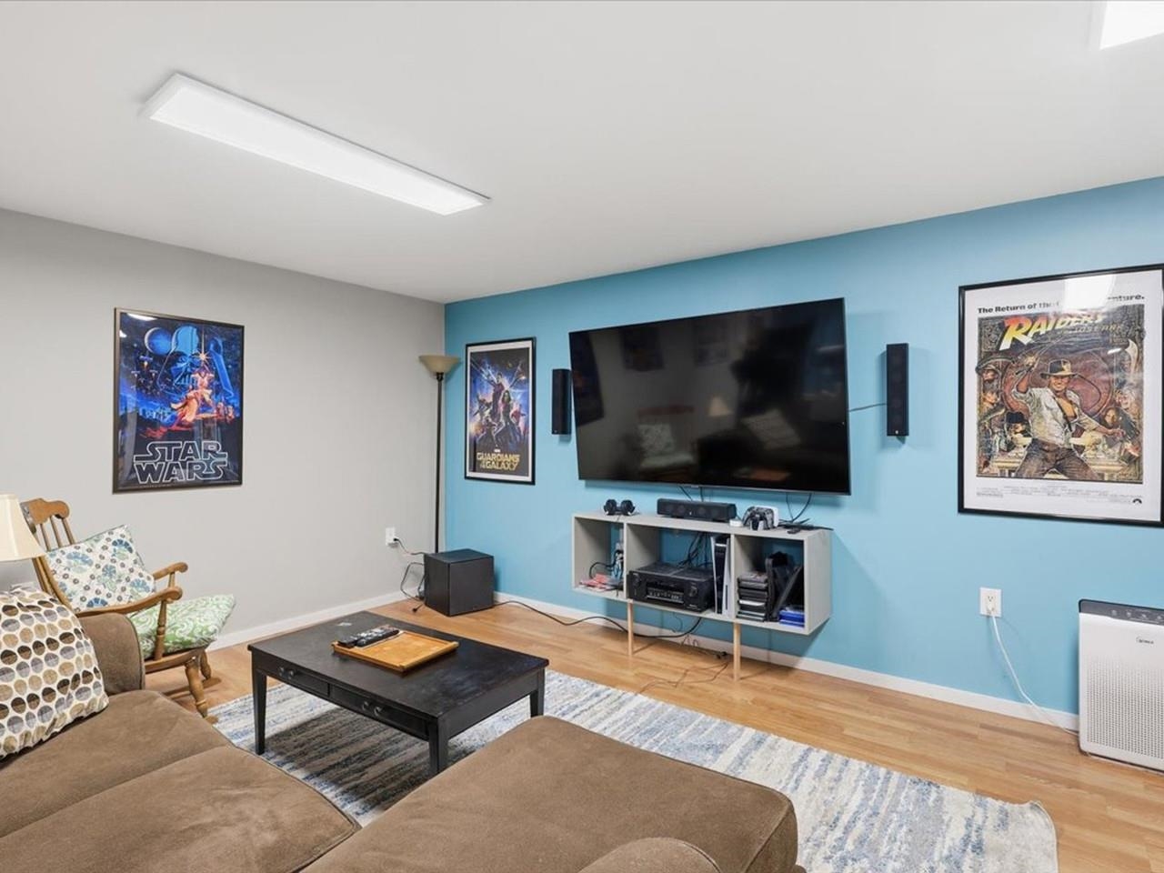 Finished basement