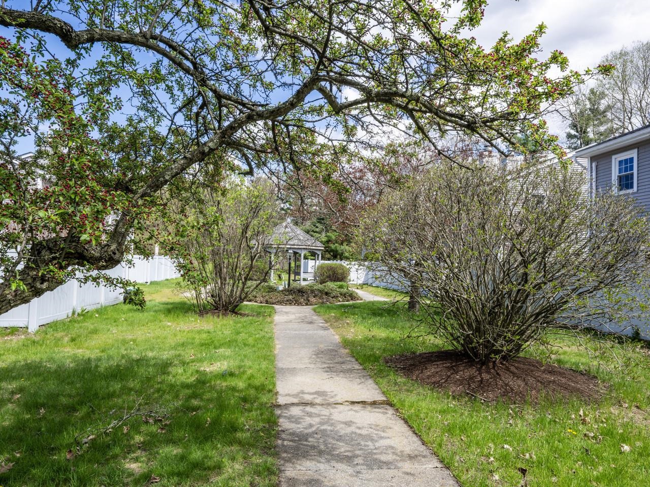 Welcoming courtyard