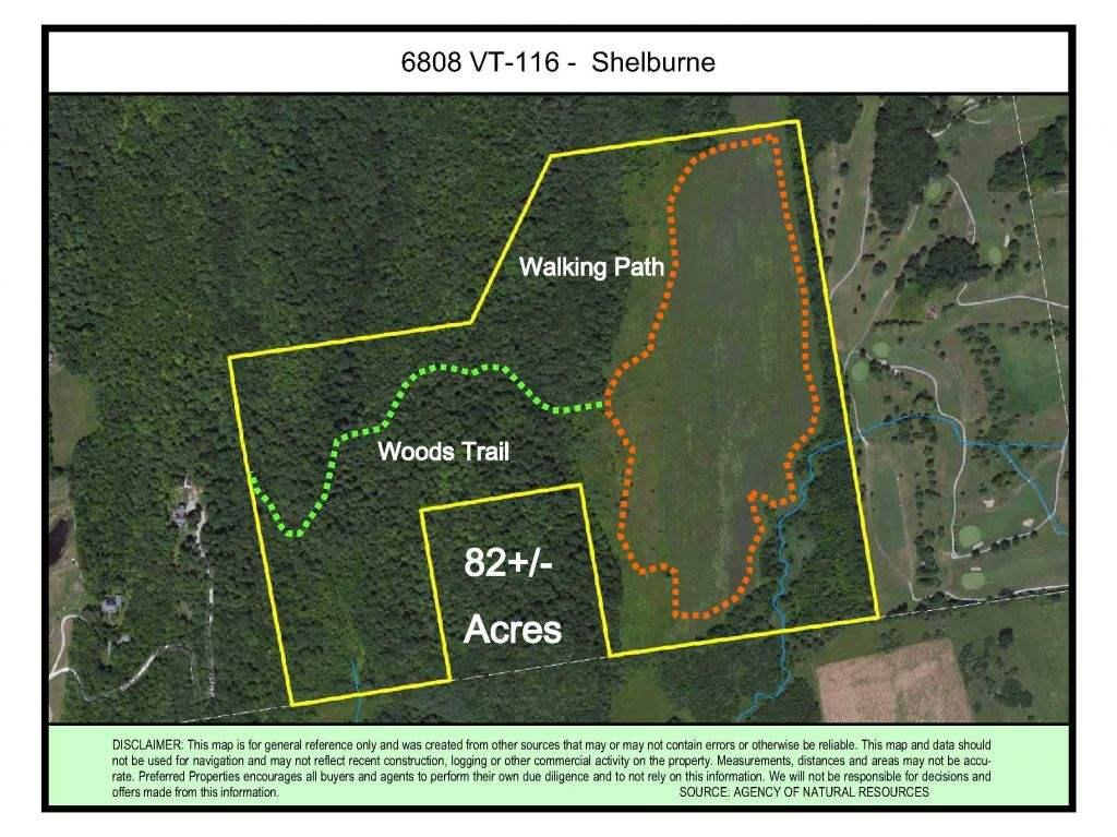 6808 VT116 Shelburne, Vermont Sold in 2017