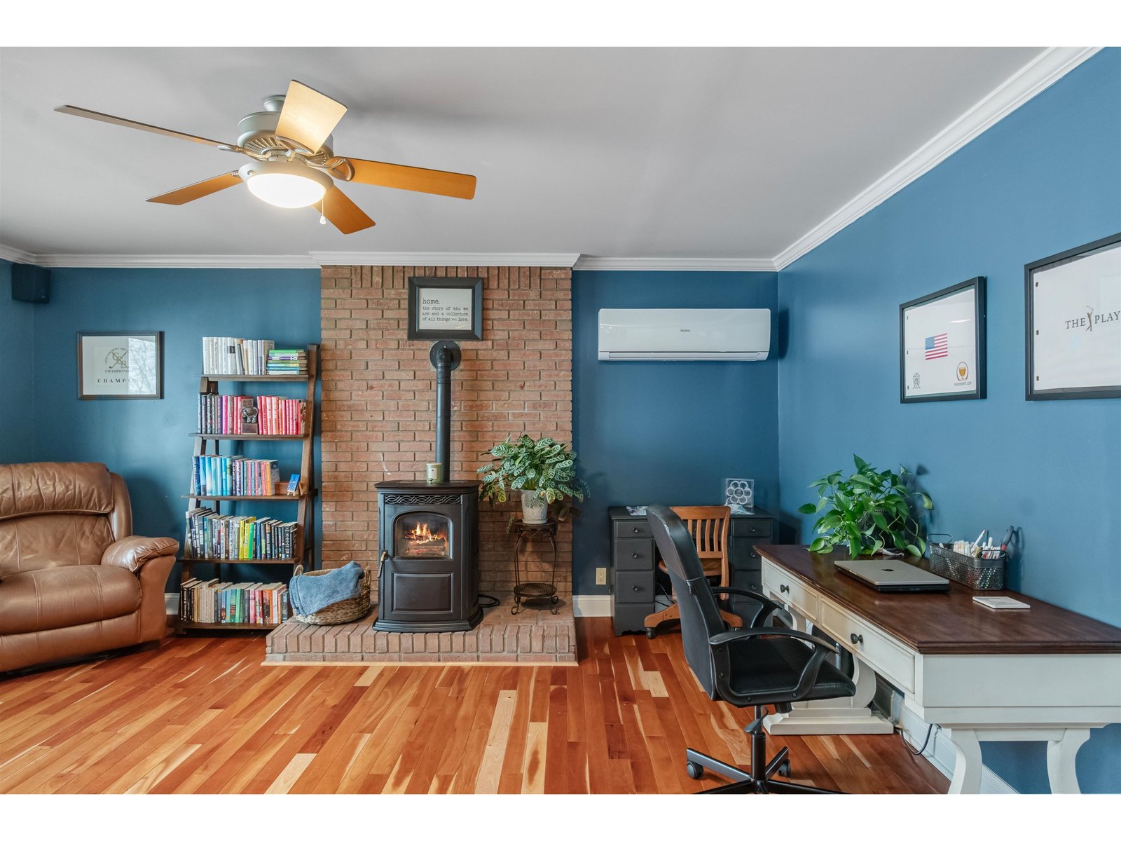 Cozy Main-Level Den for Work or Relaxation