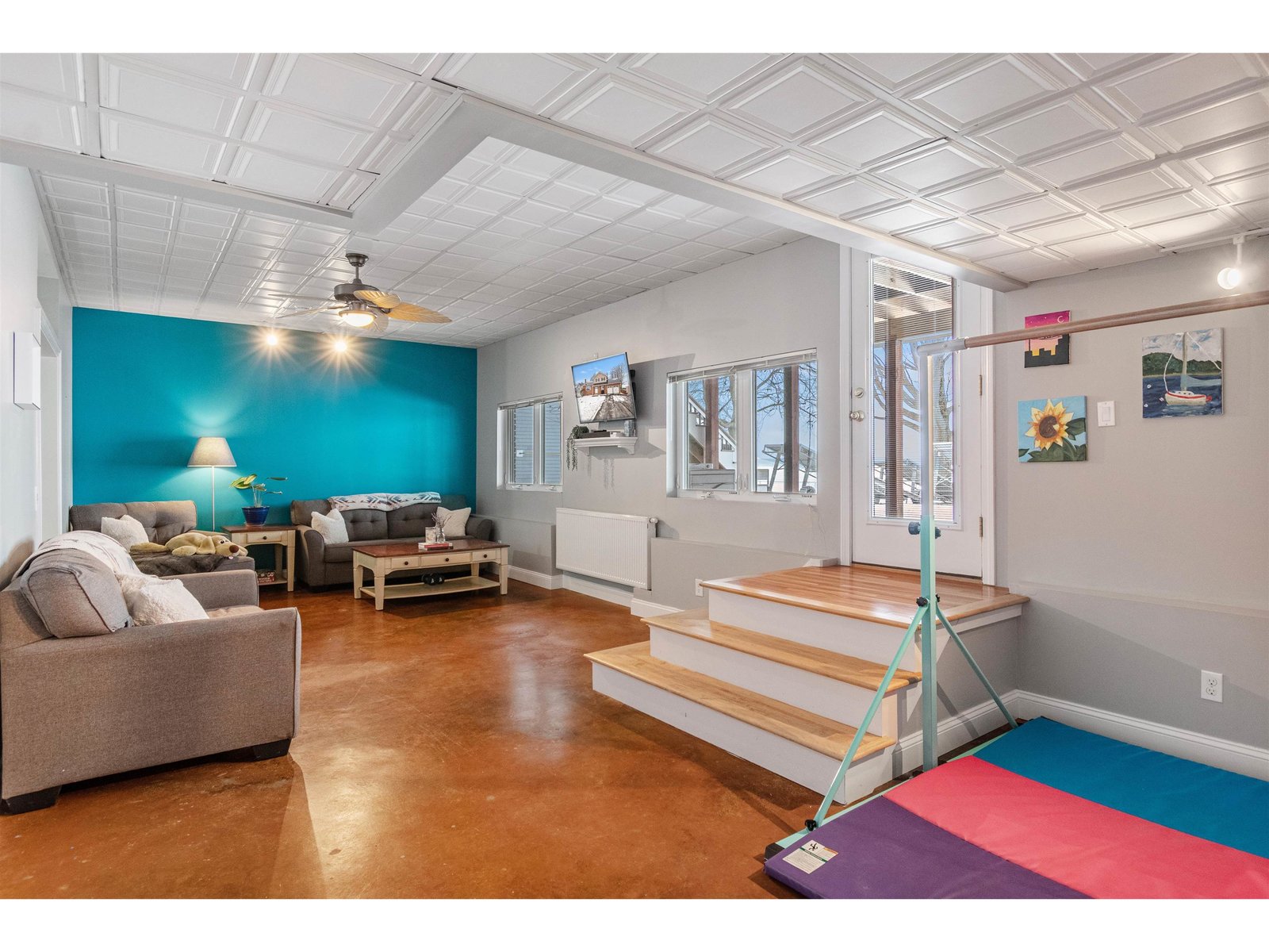 Lower Level Offering Endless Options for Living & Entertaining