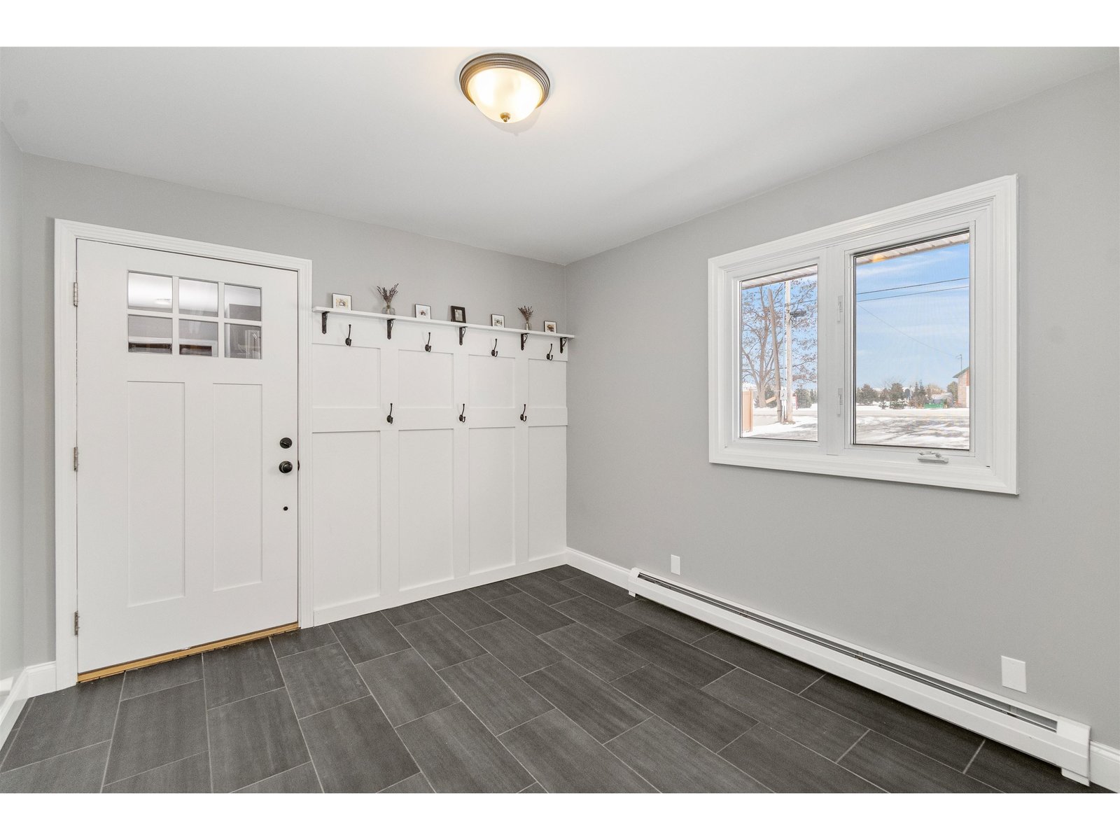 Spacious Mudroom with Direct Garage Access