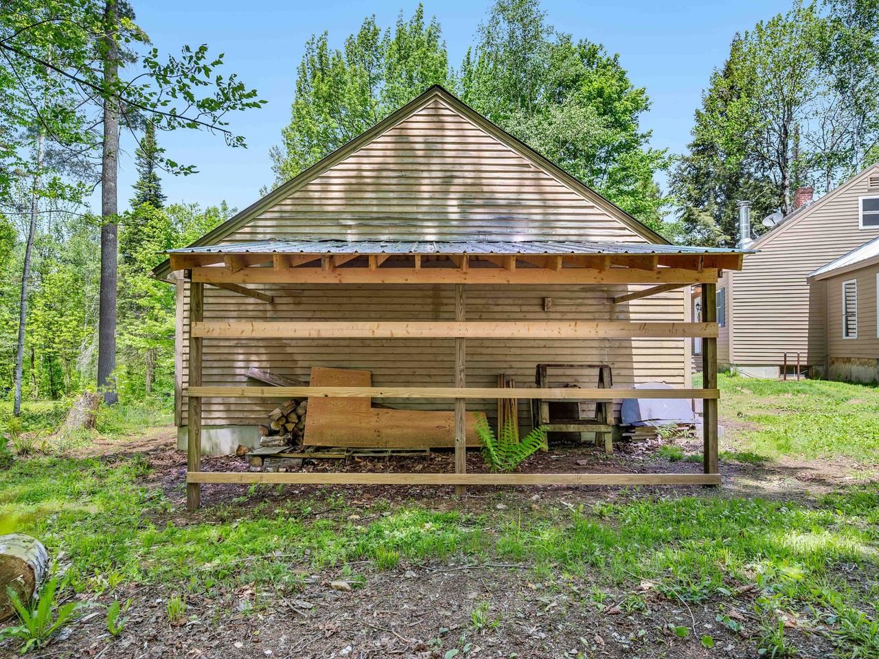 Lean-to off Garage