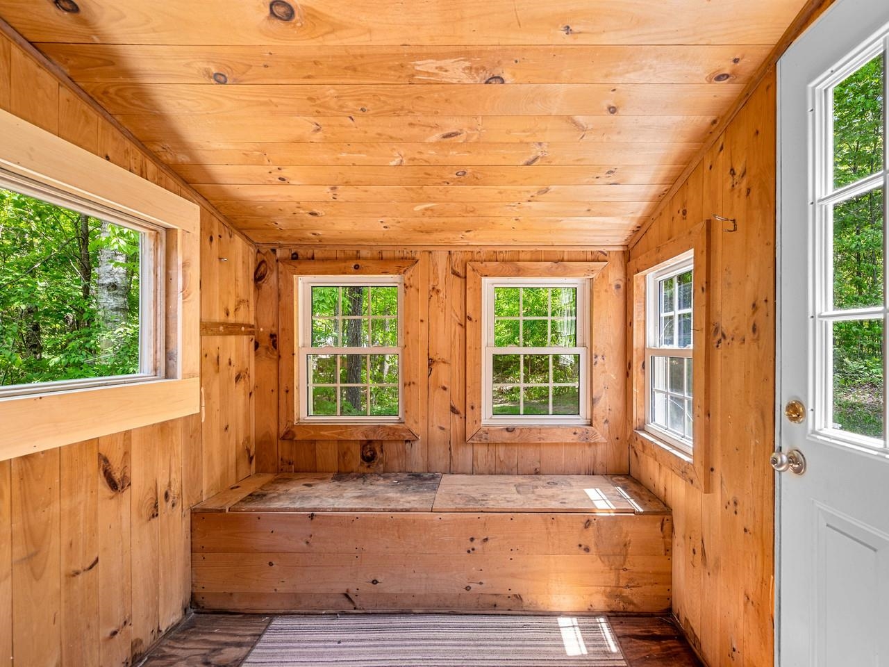 Sun Porch off Kitchen