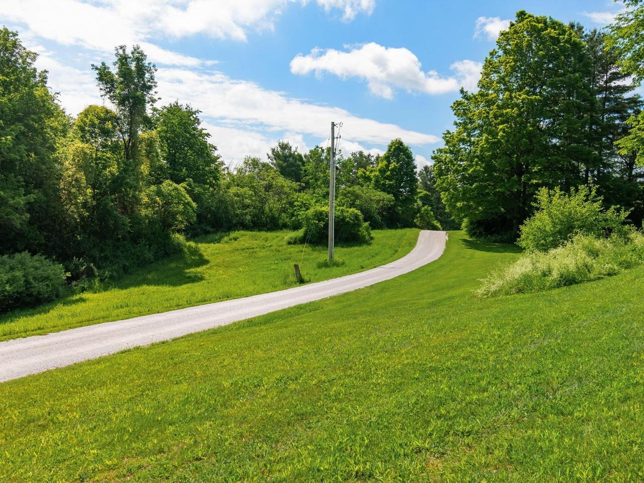 Beautiful country road to home