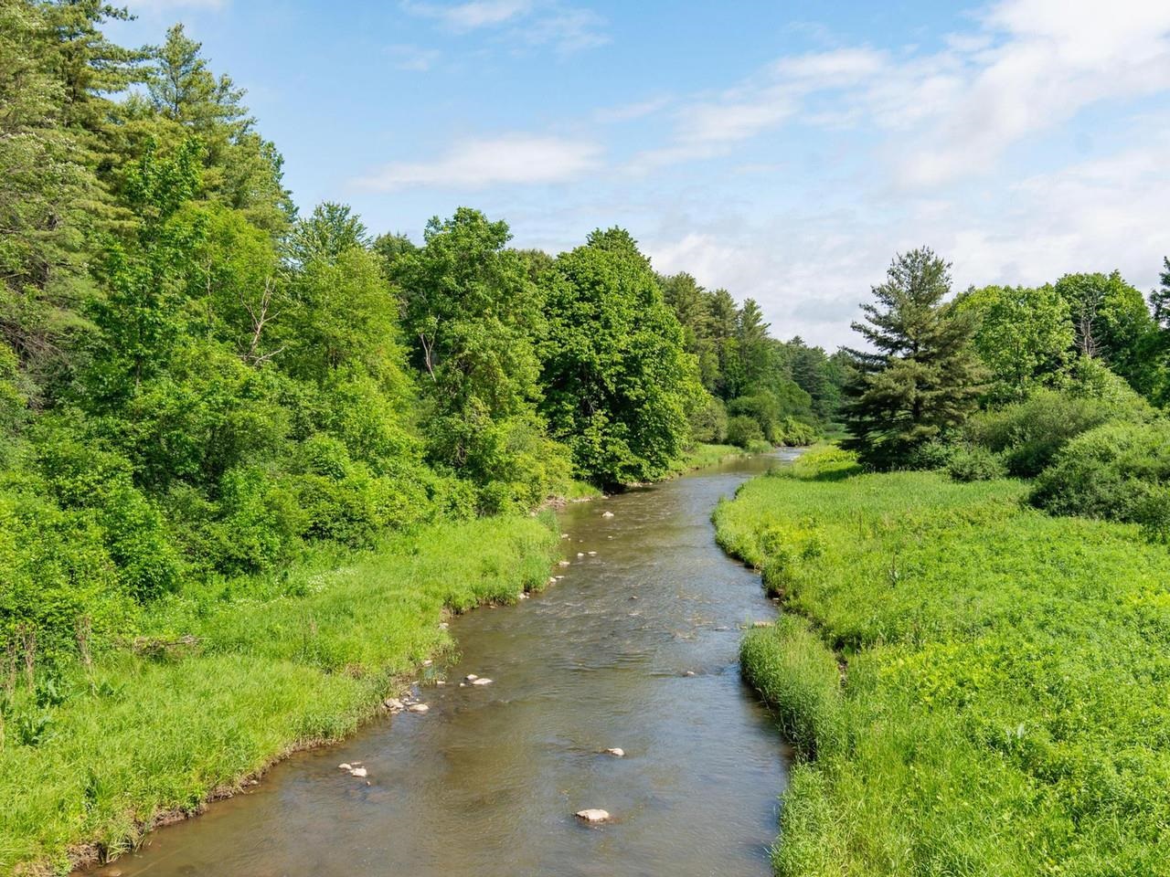 LaPlatte River runs through it