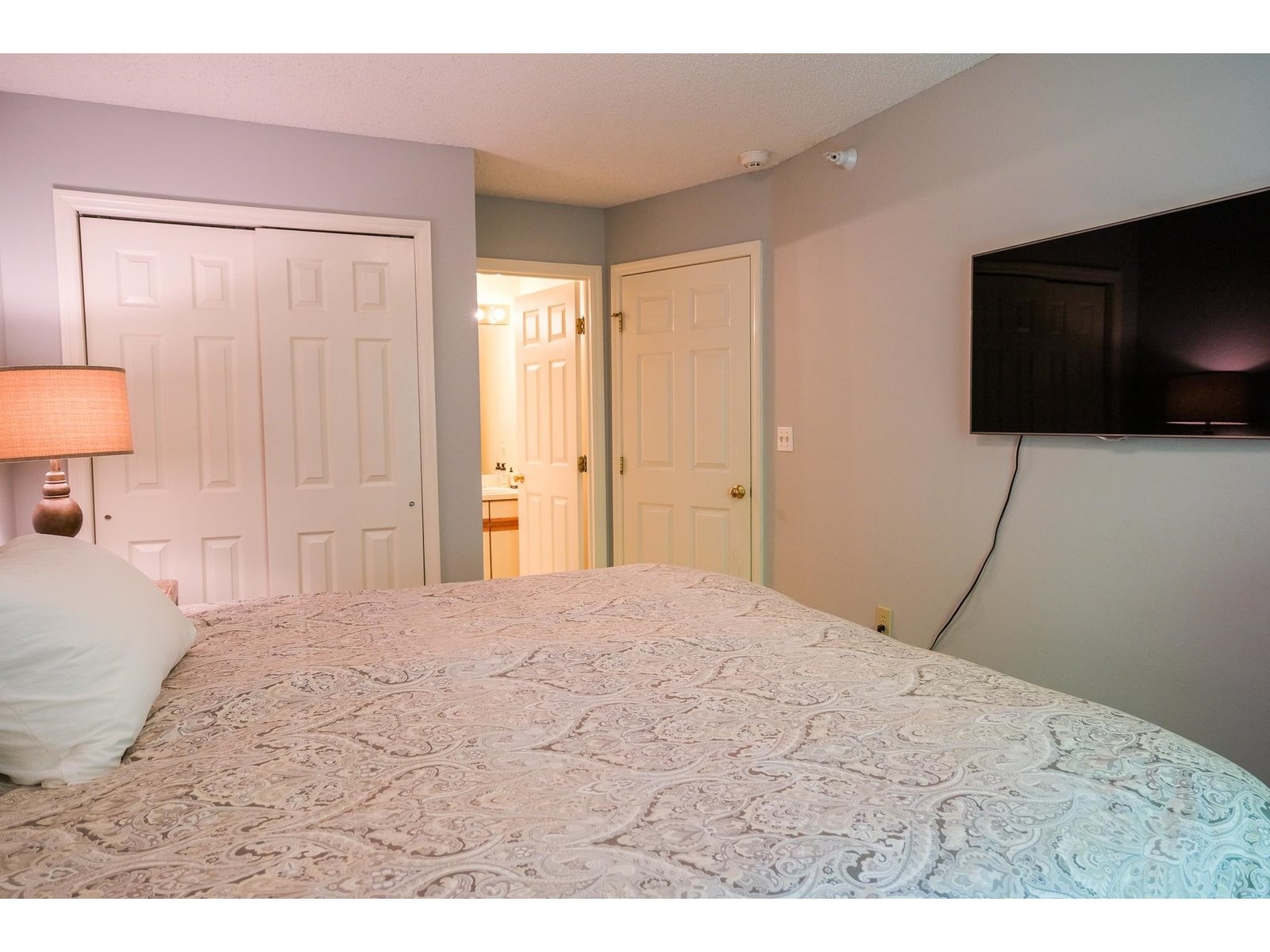 Bedroom with bathroom