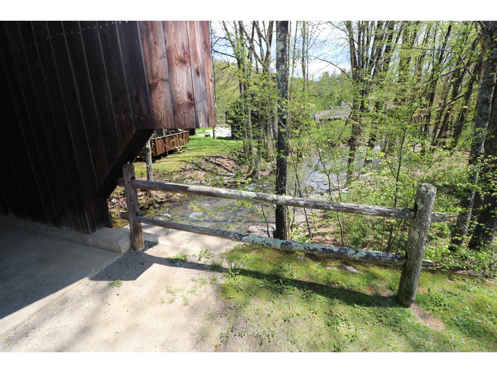Covered Bridge over Mill Brook