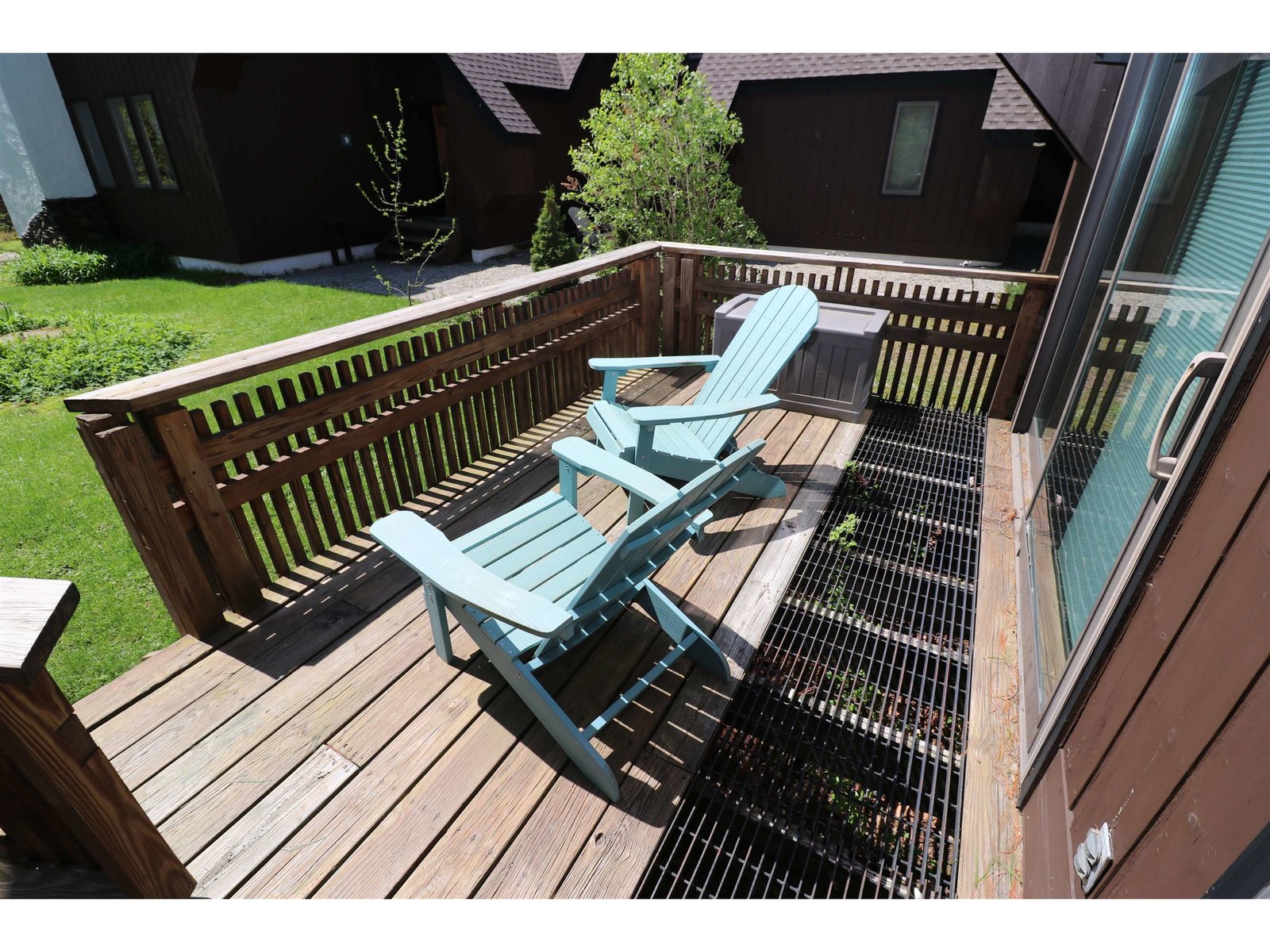 Sliding doors & sun deck