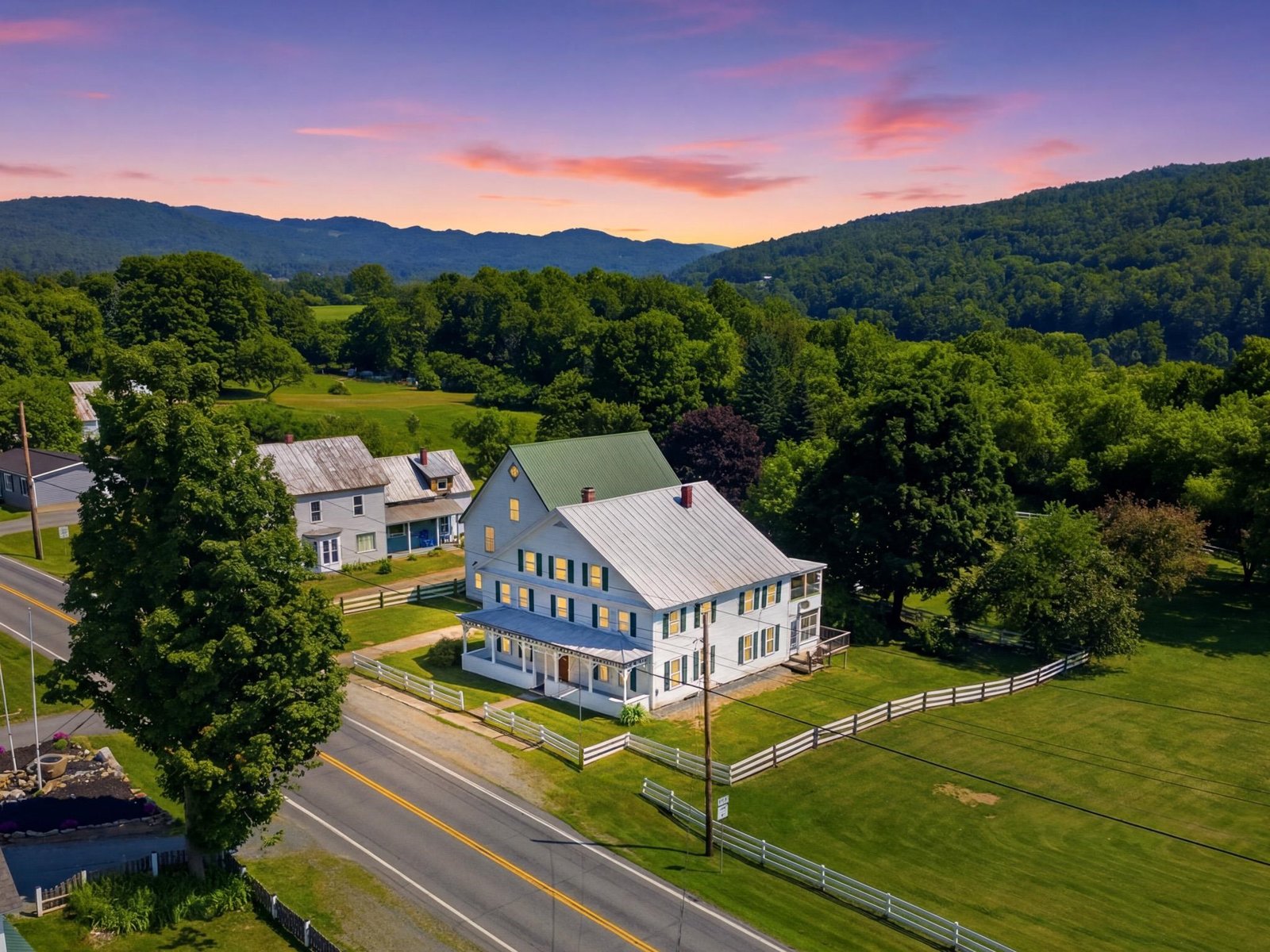 Vintage, Scenic, Spacious, House, Barn, Land!