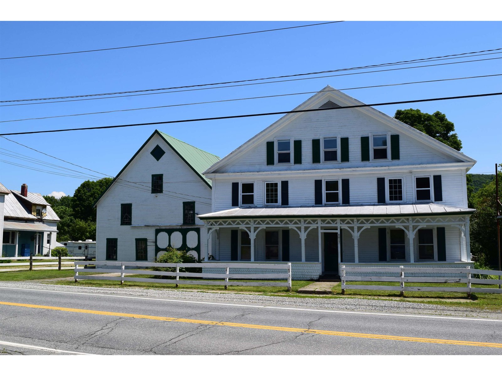 Scenic location with Spacious Home & Barn!