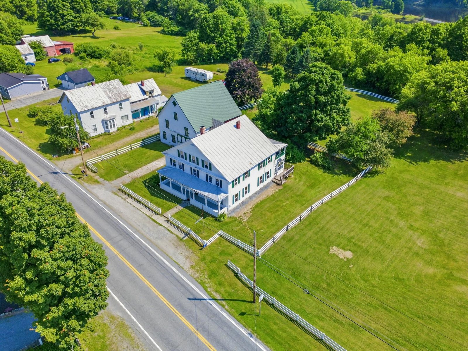 Across from McIndoe Falls Inn