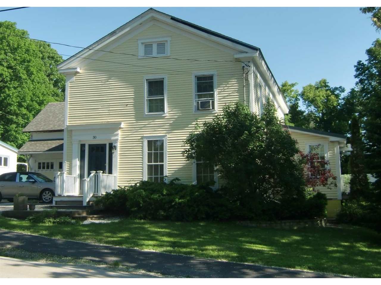 30 Champlain Street Brandon, Vermont Sold in 2017
