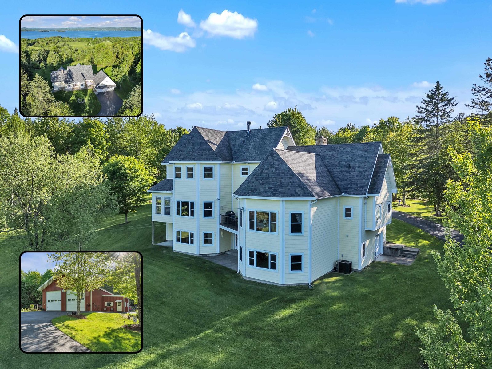 House, Views & Detached Garage