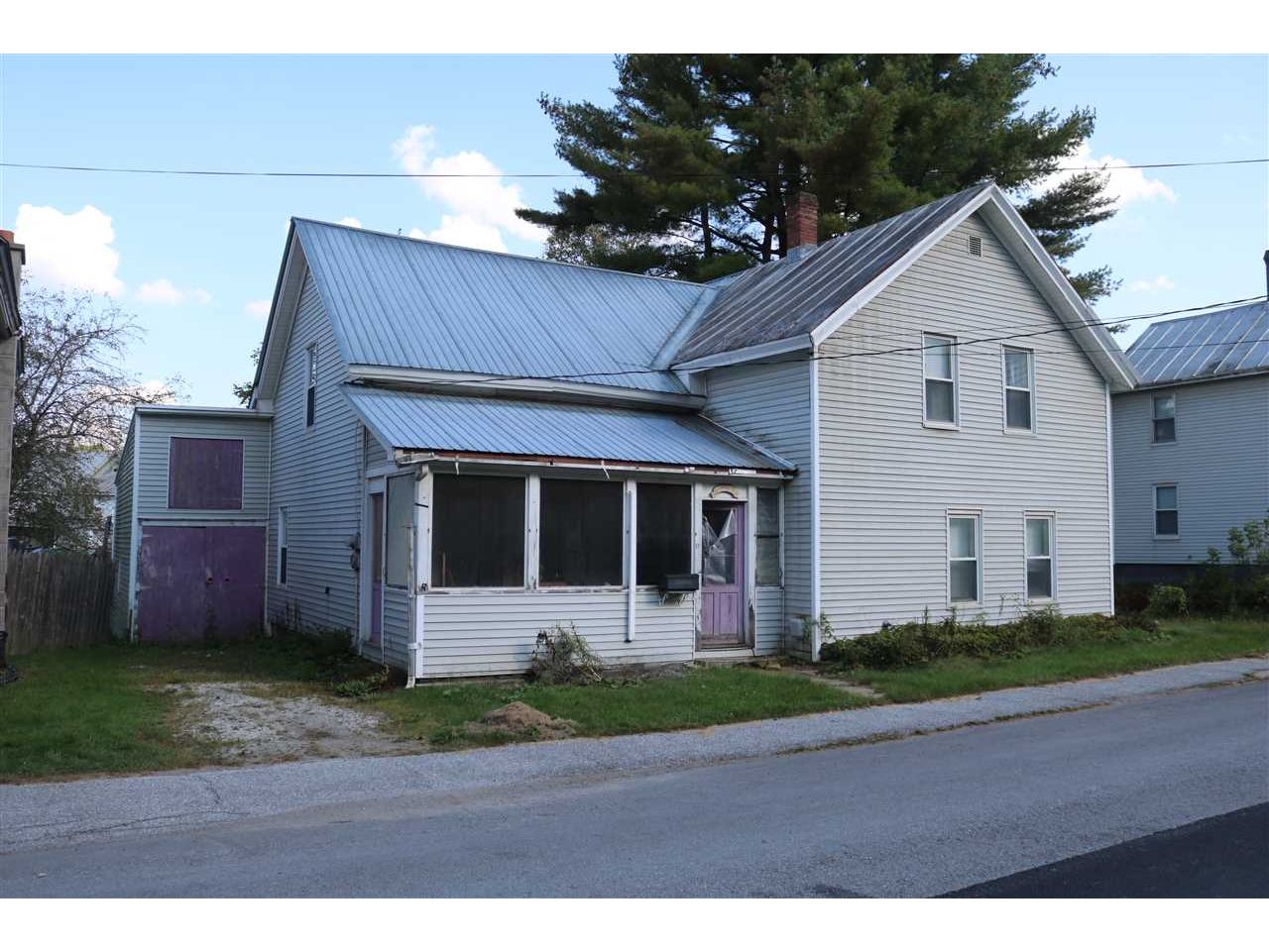 27 Center Street Richford, Vermont Sold in 2018