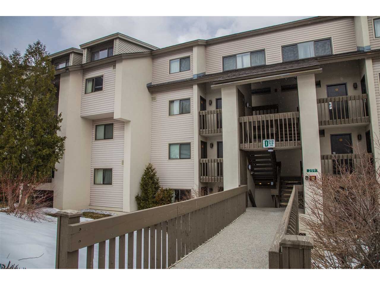 259 Old Mill Road, Unit D7 Killington, Vermont Sold in 2018