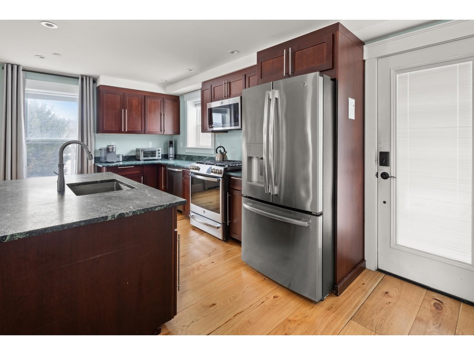 Unit 1 Kitchen/Back deck