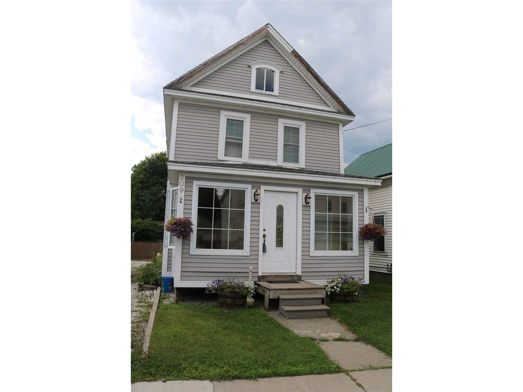 209 Pleasant Street Enosburg, Vermont Sold in 2019